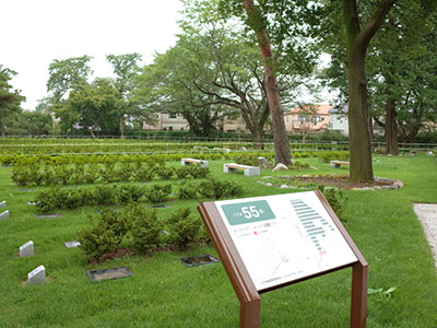 小型芝生埋蔵施