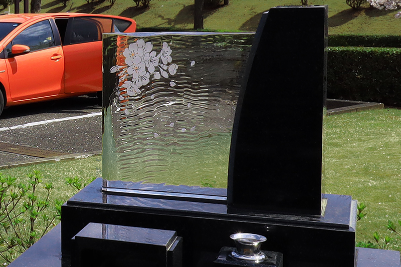 施主様の故郷に咲く桜がモチーフ